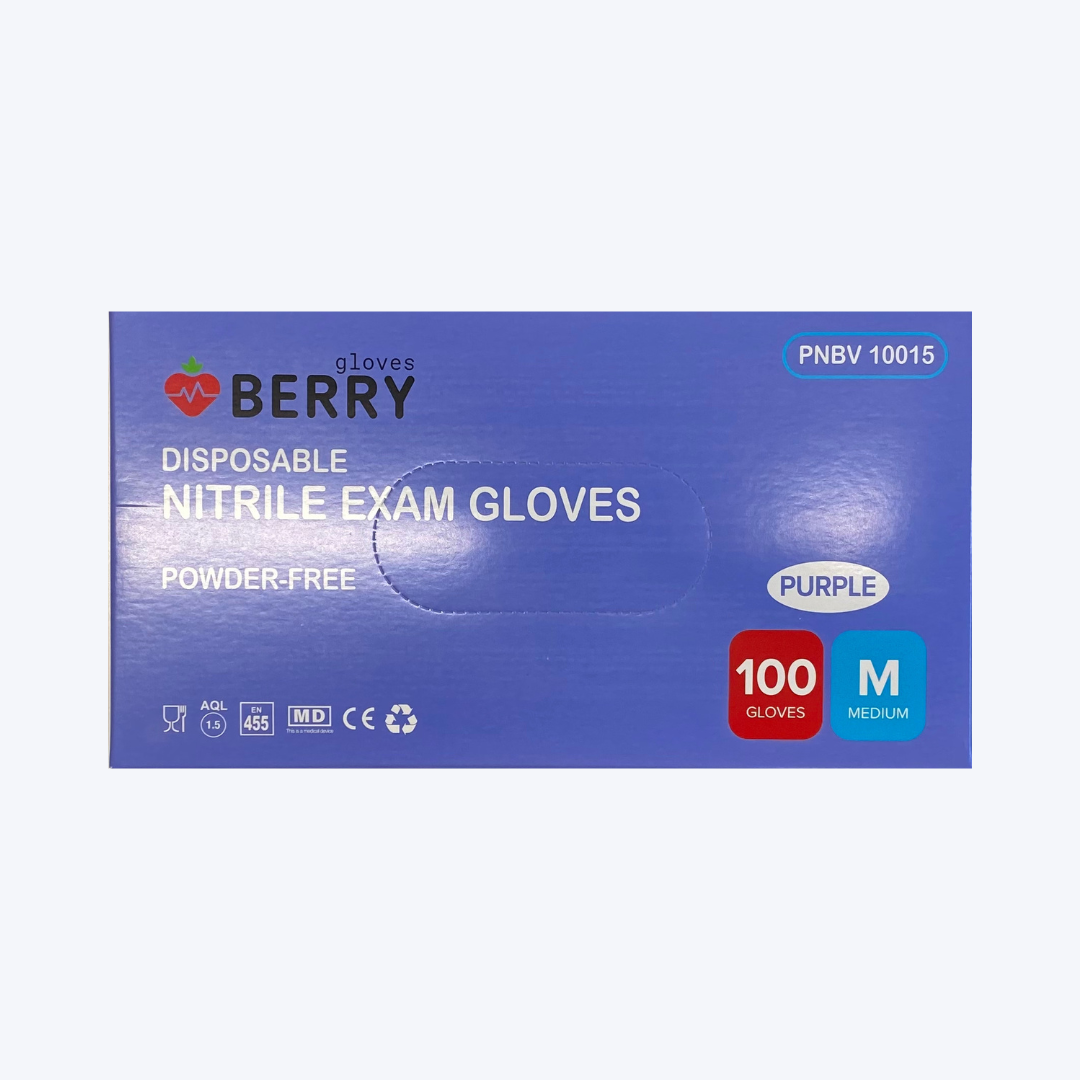Nitrile gloves Berry