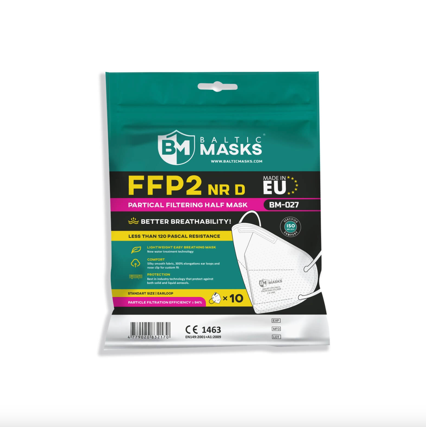 FFP2 Mask (10 pack)