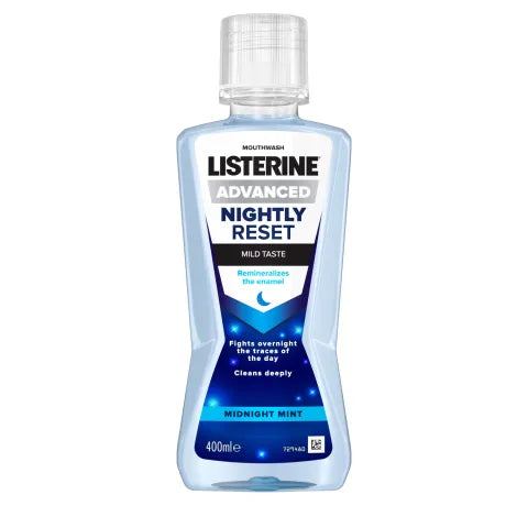 Listerine mouthwash Nightly reset 400ml